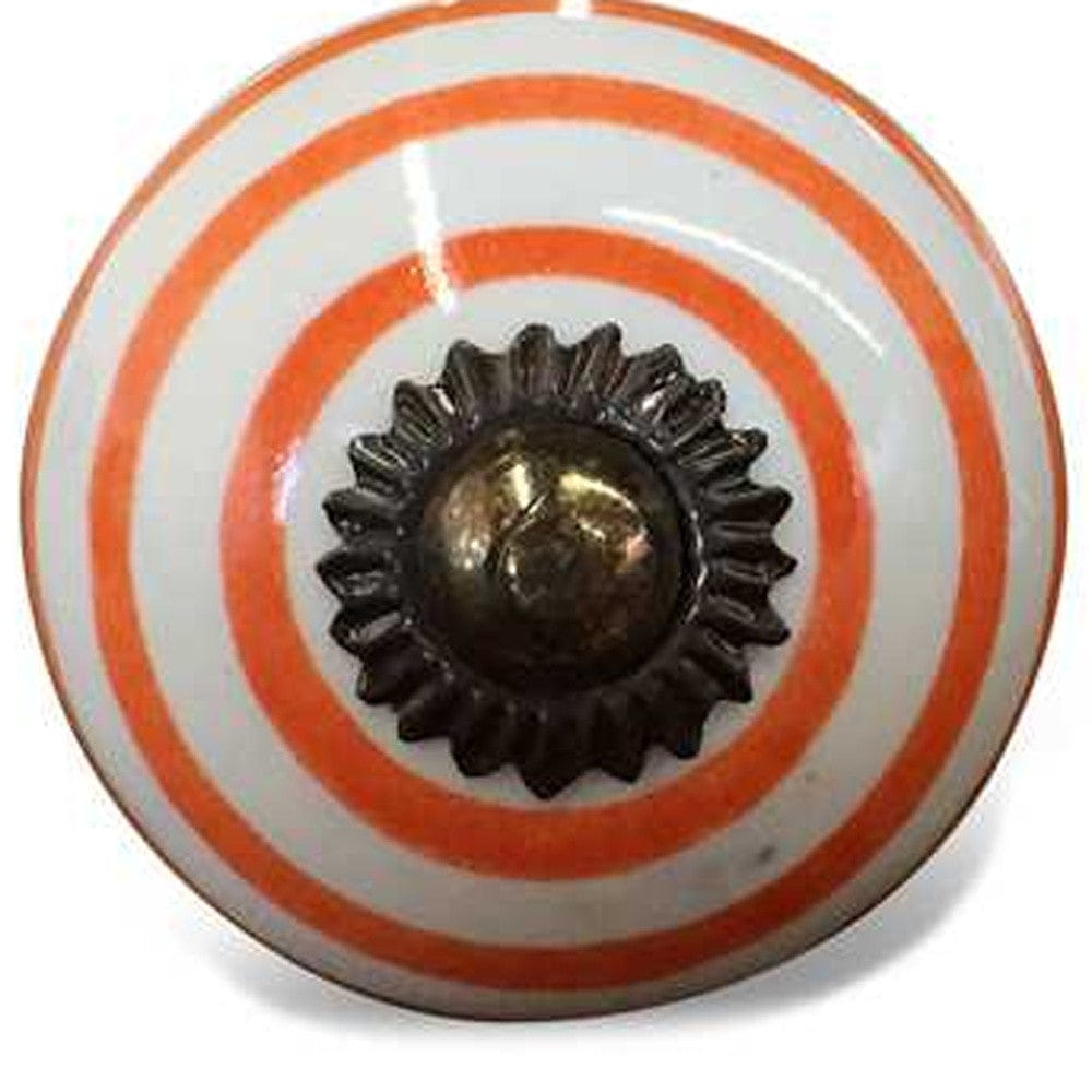 1.5" X 1.5" X 1.5" Ceramic Metal Multicolor 12 Pack Knob - Homeroots - Flyclothing LLC