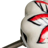 1.5" X 1.5" X 1.5" Ceramic Metal Multicolor 8 Pack Knob - Homeroots