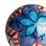 1.5" X 1.5" X 1.5" Ceramic Metal Multicolor 12 Pack Knob - Homeroots