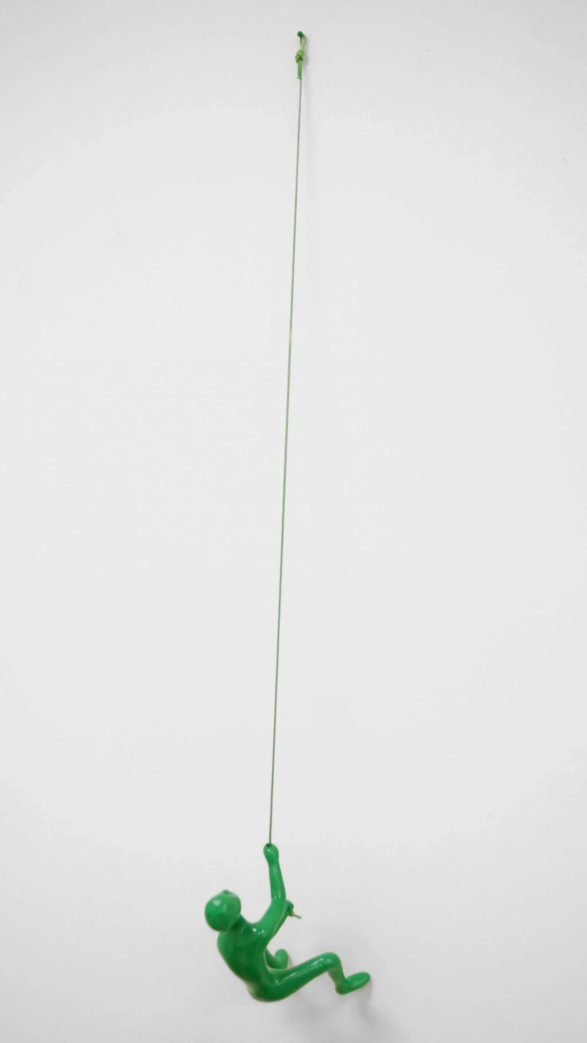 6" Green Unique Climbing Man With Rope Wall Art - Homeroots - Flyclothing LLC