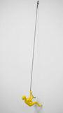 6" Yellow Unique Climbing Man With Rope Wall Art - Homeroots - Flyclothing LLC
