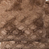 20" X 20" X 5" Acrylic Plush Polyester Polyfill Brown 2 Pack Pillow - Homeroots - Flyclothing LLC