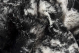 S&P Black White Animal Print Area Rug - Homeroots - Flyclothing LLC