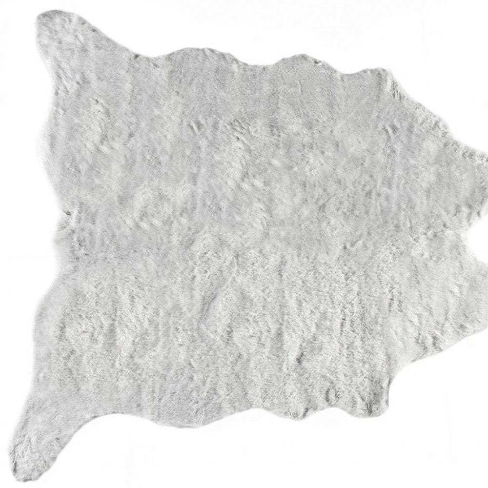 Grey Animal Print Area Rug - Homeroots - Flyclothing LLC