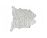 5' X 8' Gray Faux Fur Area Rug - Homeroots - Flyclothing LLC