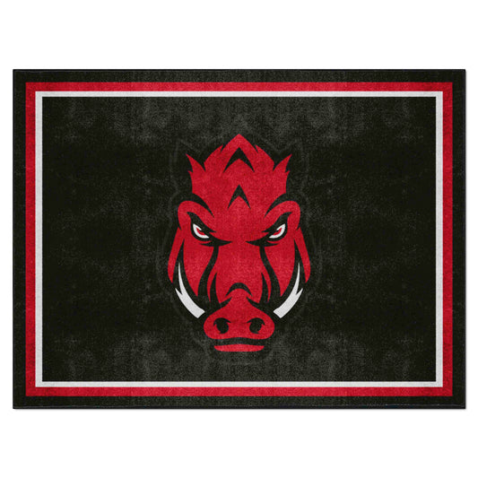 Arkansas Razorbacks 8ft. x 10 ft. Plush Area Rug - Arkansas