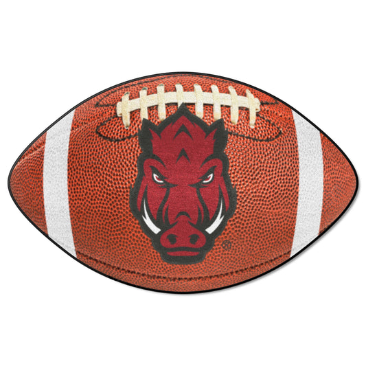 Arkansas Razorbacks Football Rug - 20.5in. x 32.5in. - Arkansas