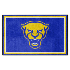 Pitt Panthers 4ft. x 6ft. Plush Area Rug, Panther Logo - Pitt