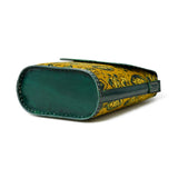 Vibrant Heritage Ajrakh Satchel - Classy Leather Bags - Flyclothing LLC