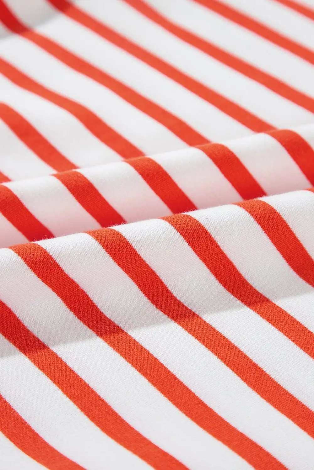 Striped Dropped Shoulder Long Sleeve Sweatshirt - Trendsi - Flyclothing LLC