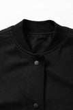 Pocketed Snap Down Long Sleeve Jacket - Trendsi - Flyclothing LLC
