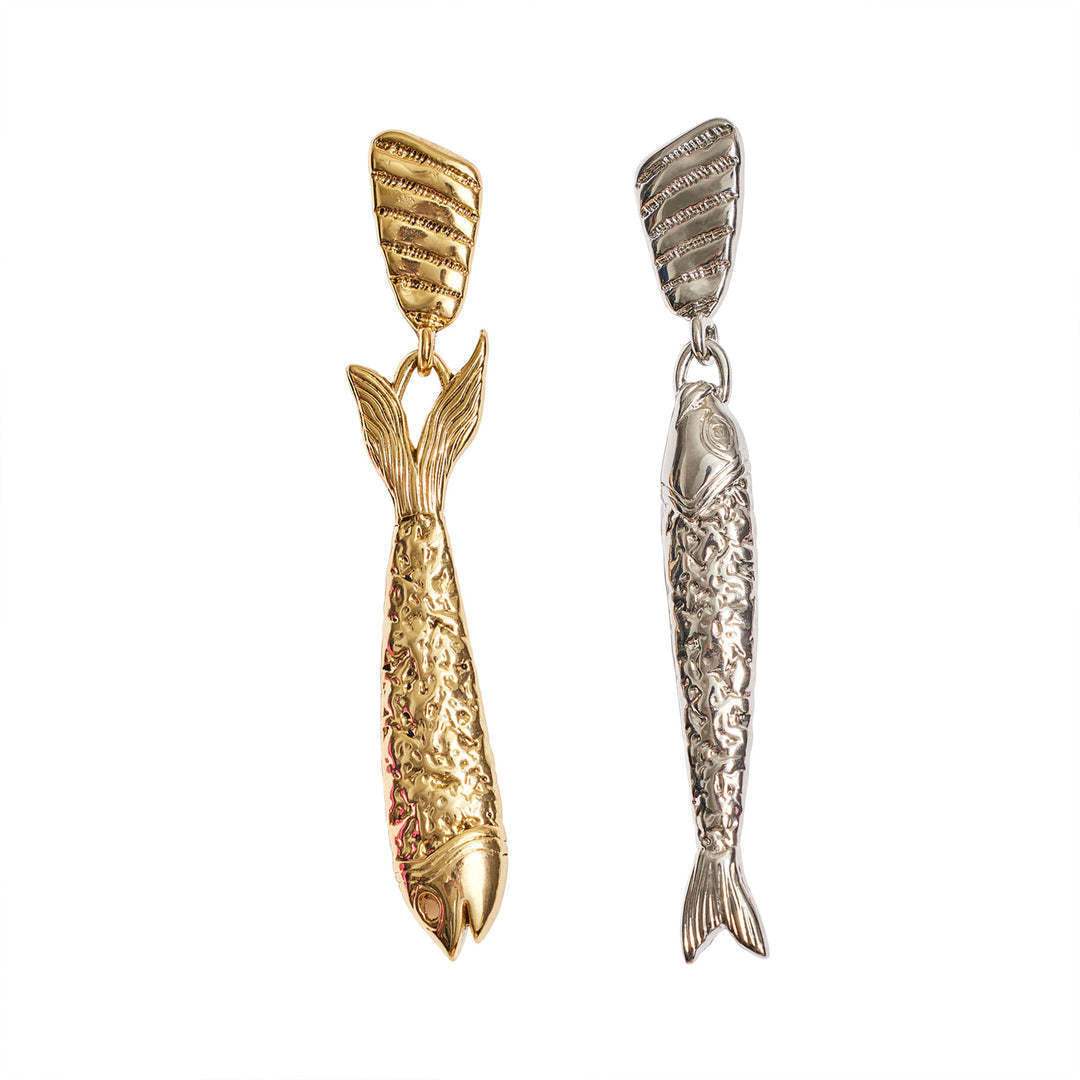 Long-style Artistic Stud Earrings Stainless Steel - My Store - Flyclothing LLC
