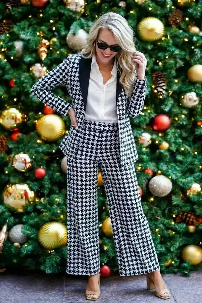 The Sophistication | Houndstooth Women's Suit - Shinesty - Flyclothing LLC
