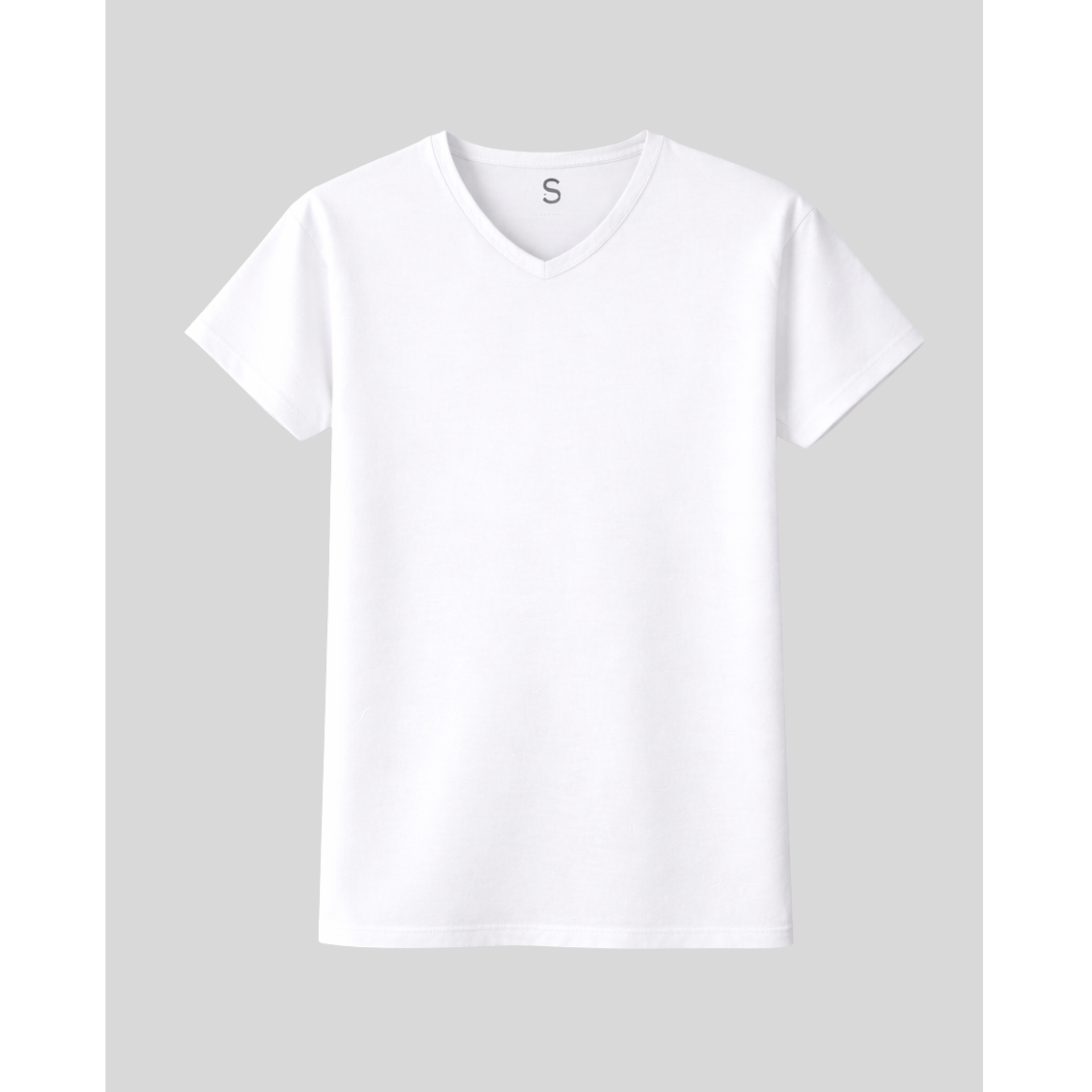Men’s Micro Modal V-Neck Undershirts – 4 Pack (2 Black, 2 White) - SilkCut Underwear - Flyclothing LLC