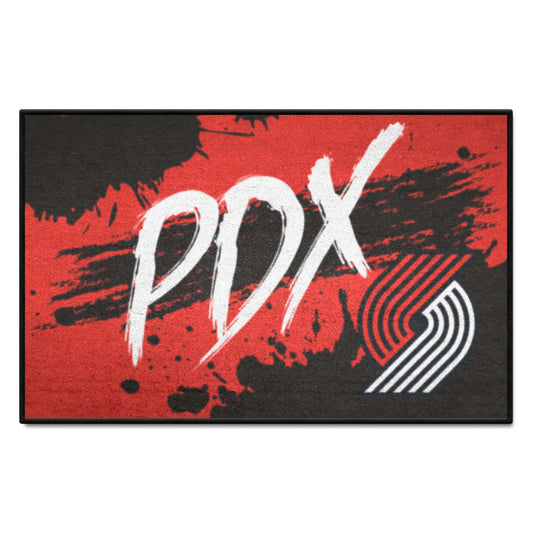 Portland Trail Blazers Slogan Starter Mat Accent Rug - 19in. x 30in. - Portland Trail Blazers