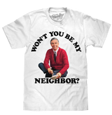 Mister Rogers Won't You Be My Neighbor T-Shirt - White