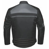 Road King - Mens Nylon Textile Jacket - Unik Just for Bikers - Flyclothing LLC