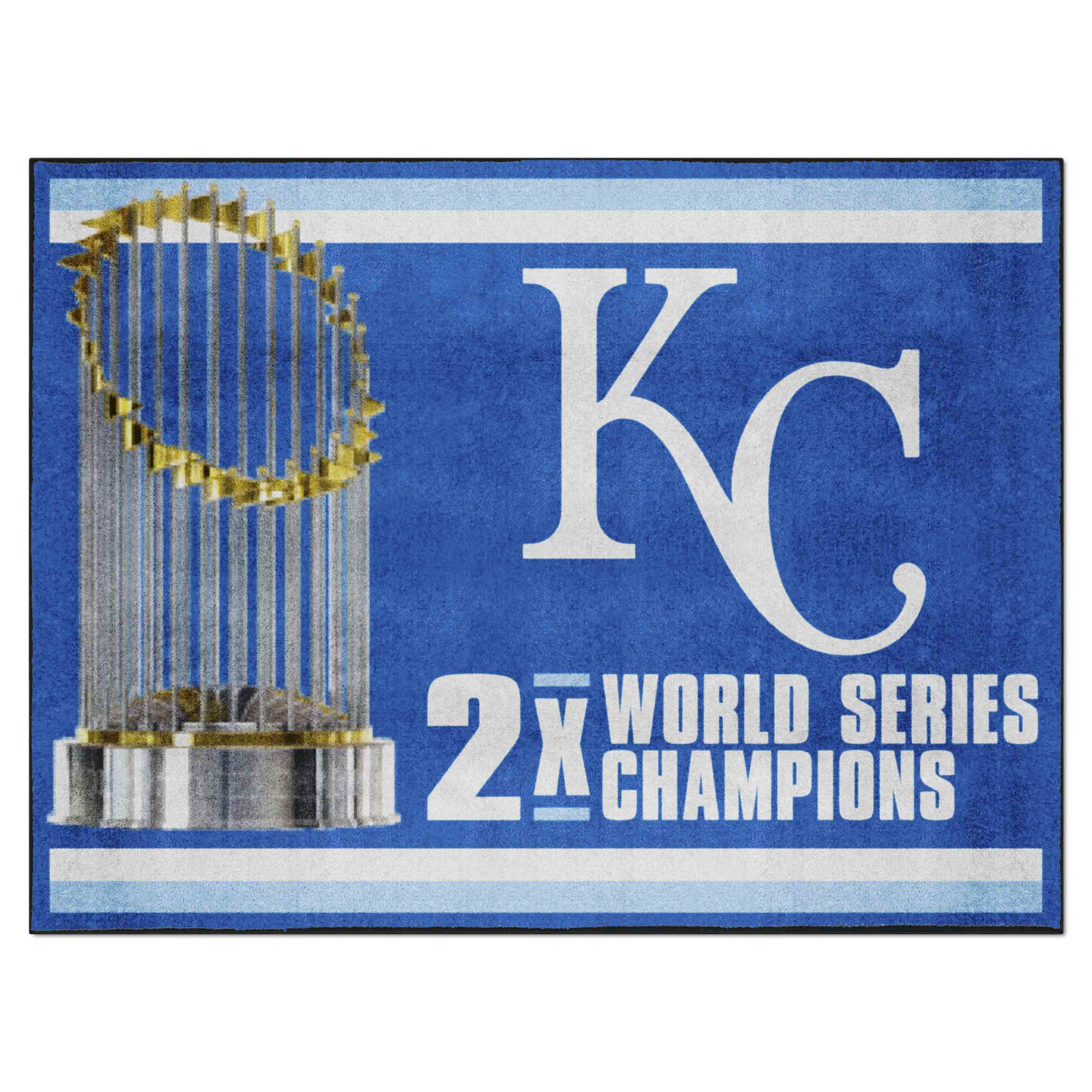 Kansas City Royals Dynasty 8ft. x 10 ft. Plush Area Rug - Kansas City Royals