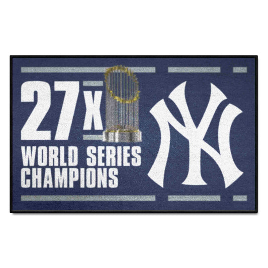 New York Yankees Dynasty Starter Mat Accent Rug - 19in. x 30in. - New York Yankees