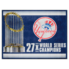 New York Yankees Dynasty 8ft. x 10 ft. Plush Area Rug - New York Yankees