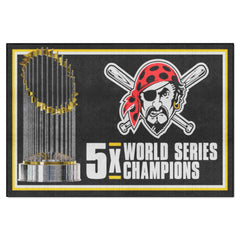 Pittsburgh Pirates Dynasty 5ft. x 8 ft. Plush Area Rug - Pittsburgh Pirates