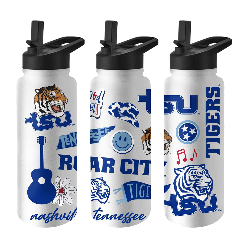 Tennessee State 34oz Native Quencher Bottle - Logo Brands - Flyclothing LLC