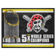 Pittsburgh Pirates Dynasty 8ft. x 10 ft. Plush Area Rug - Pittsburgh Pirates