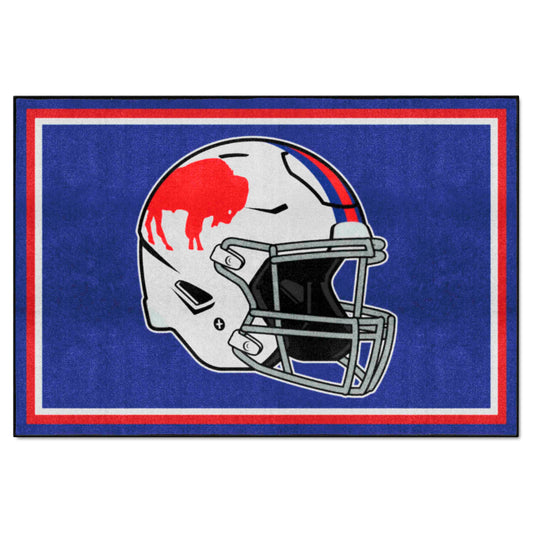 Buffalo Bills 5ft. x 8 ft. Plush Area Rug - Buffalo Bills