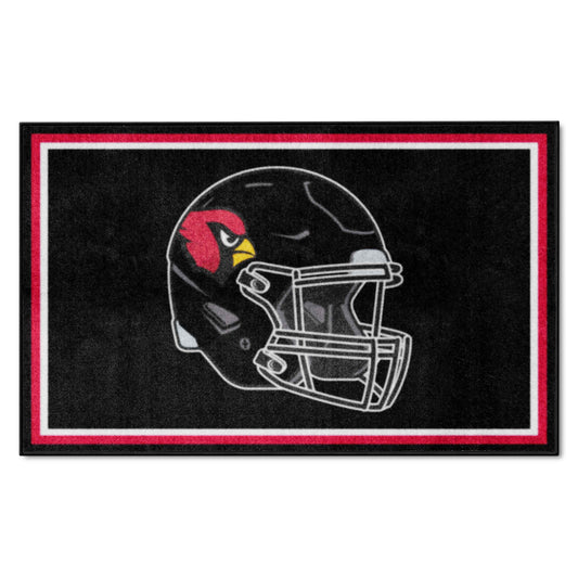 Arizona Cardinals 4ft. x 6ft. Plush Area Rug - Arizona Cardinals