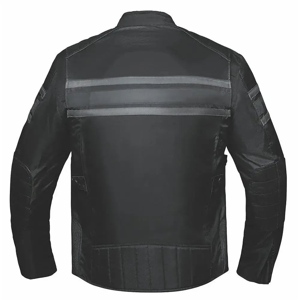 Torrent - Mens Gray Textile Jacket - Unik Just for Bikers - Flyclothing LLC