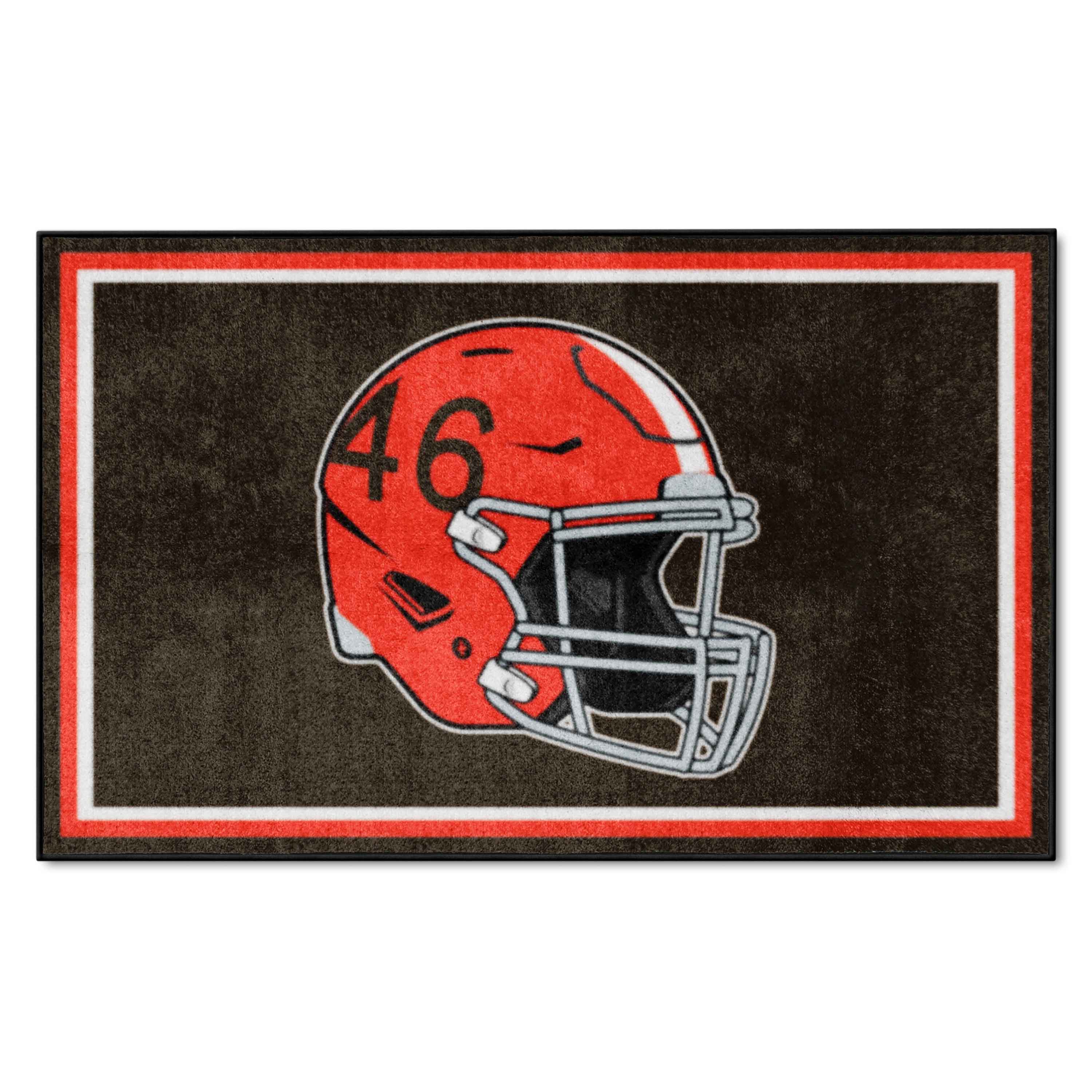 Cleveland Browns 4ft. x 6ft. Plush Area Rug - Cleveland Browns