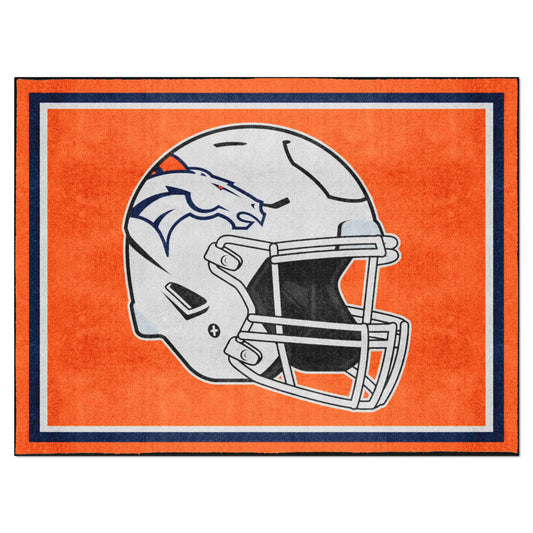 Denver Broncos 8ft. x 10 ft. Plush Area Rug - Denver Broncos