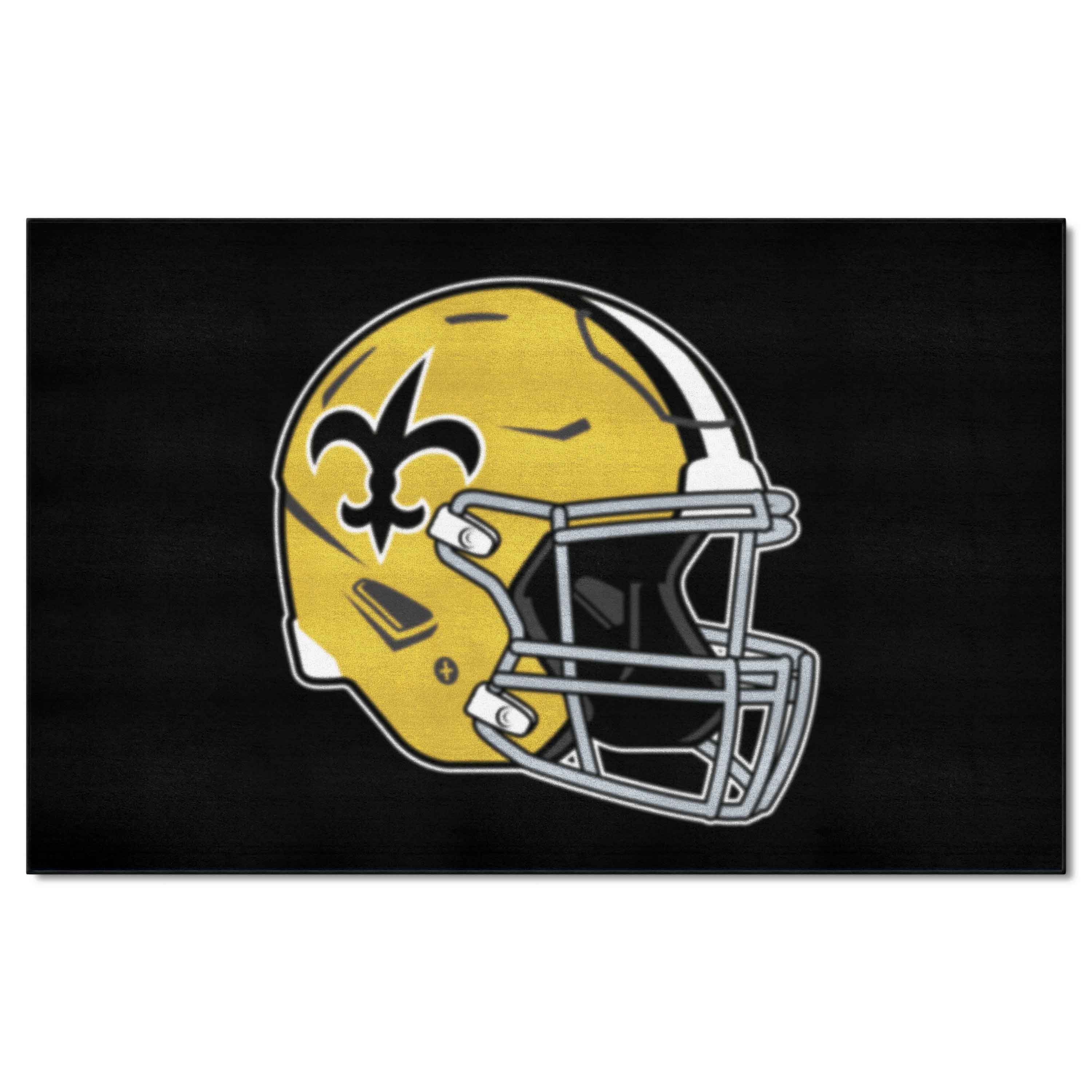 New Orleans Saints Ulti-Mat Rug - 5ft. x 8ft. - New Orleans Saints