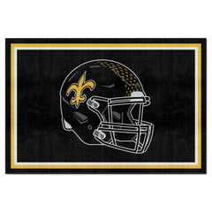 New Orleans Saints 5ft. x 8 ft. Plush Area Rug - New Orleans Saints