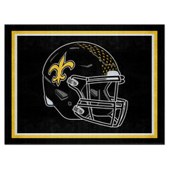 New Orleans Saints 8ft. x 10 ft. Plush Area Rug - New Orleans Saints
