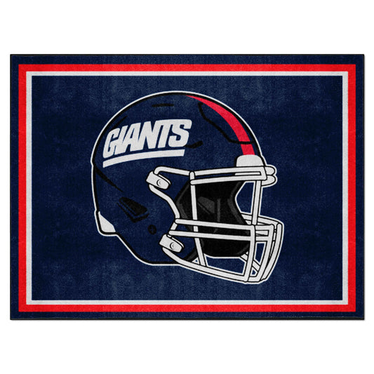 New York Giants 8ft. x 10 ft. Plush Area Rug - New York Giants
