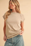 Aemi+Co Round Neck Short Sleeve T-Shirt - Trendsi