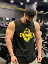 Men's Plus Size Graphic Round Neck Active Tank - Trendsi - Flyclothing LLC