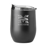 Morehouse College GunMetal 16oz Black Powder Curved Beverage