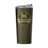 Morehouse 20oz Olive Badge Powder Coat Tumbler