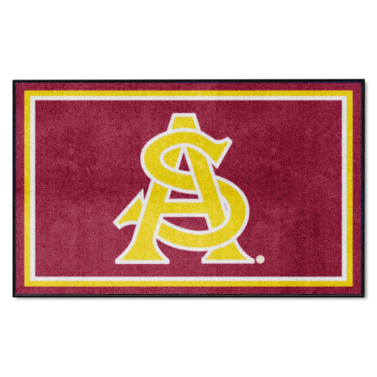 Arizona State Sun Devils 4ft. x 6ft. Plush Area Rug - Arizona State