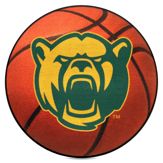Baylor Bears Basketball Rug - 27in. Diameter - Baylor