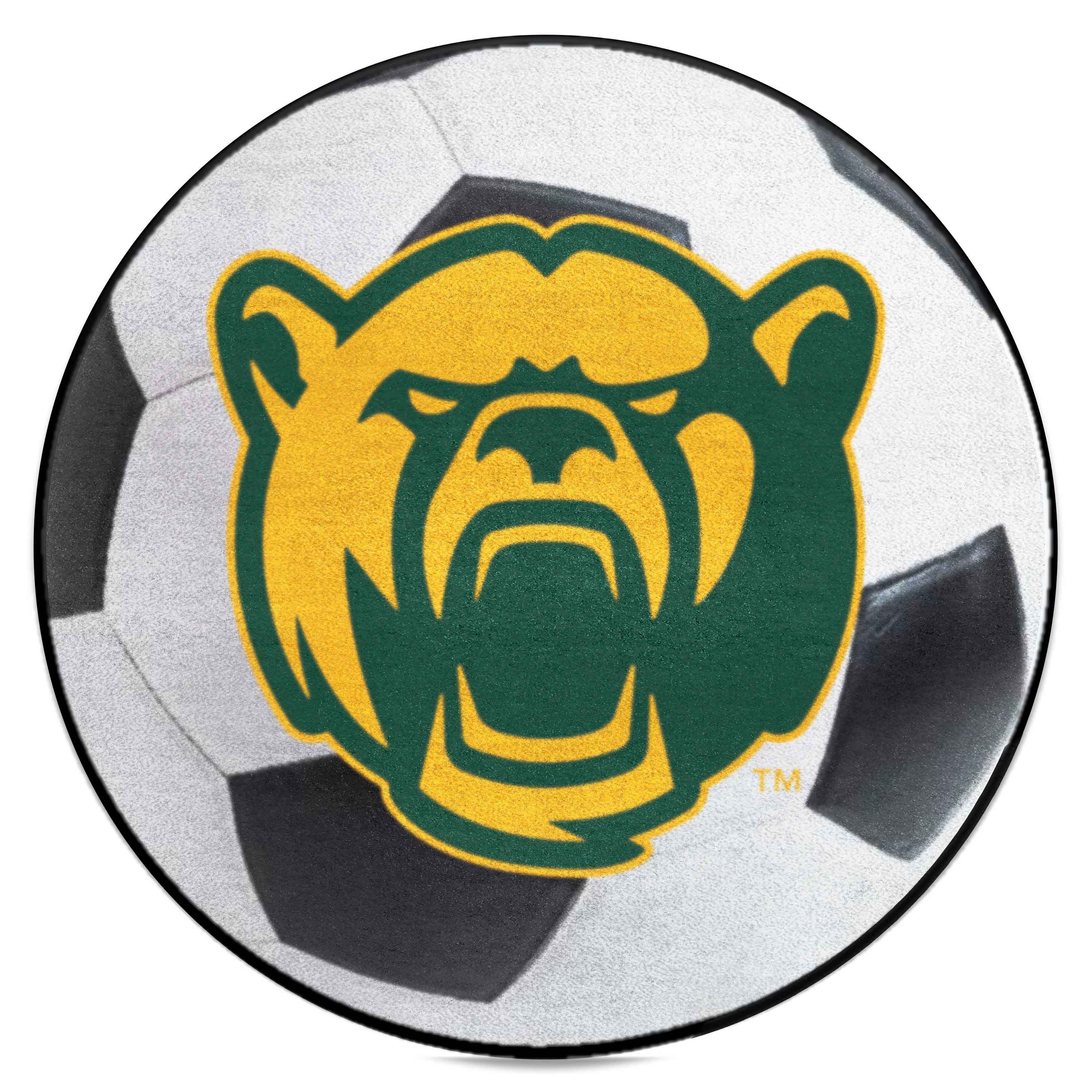 Baylor Bears Soccer Ball Rug - 27in. Diameter - Baylor