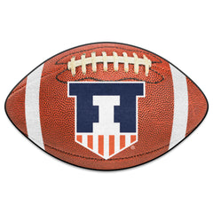 Illinois Illini  Football Rug - 20.5in. x 32.5in. - Illinois
