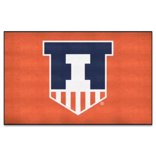 Illinois Illini Ulti-Mat Rug - 5ft. x 8ft. - Illinois