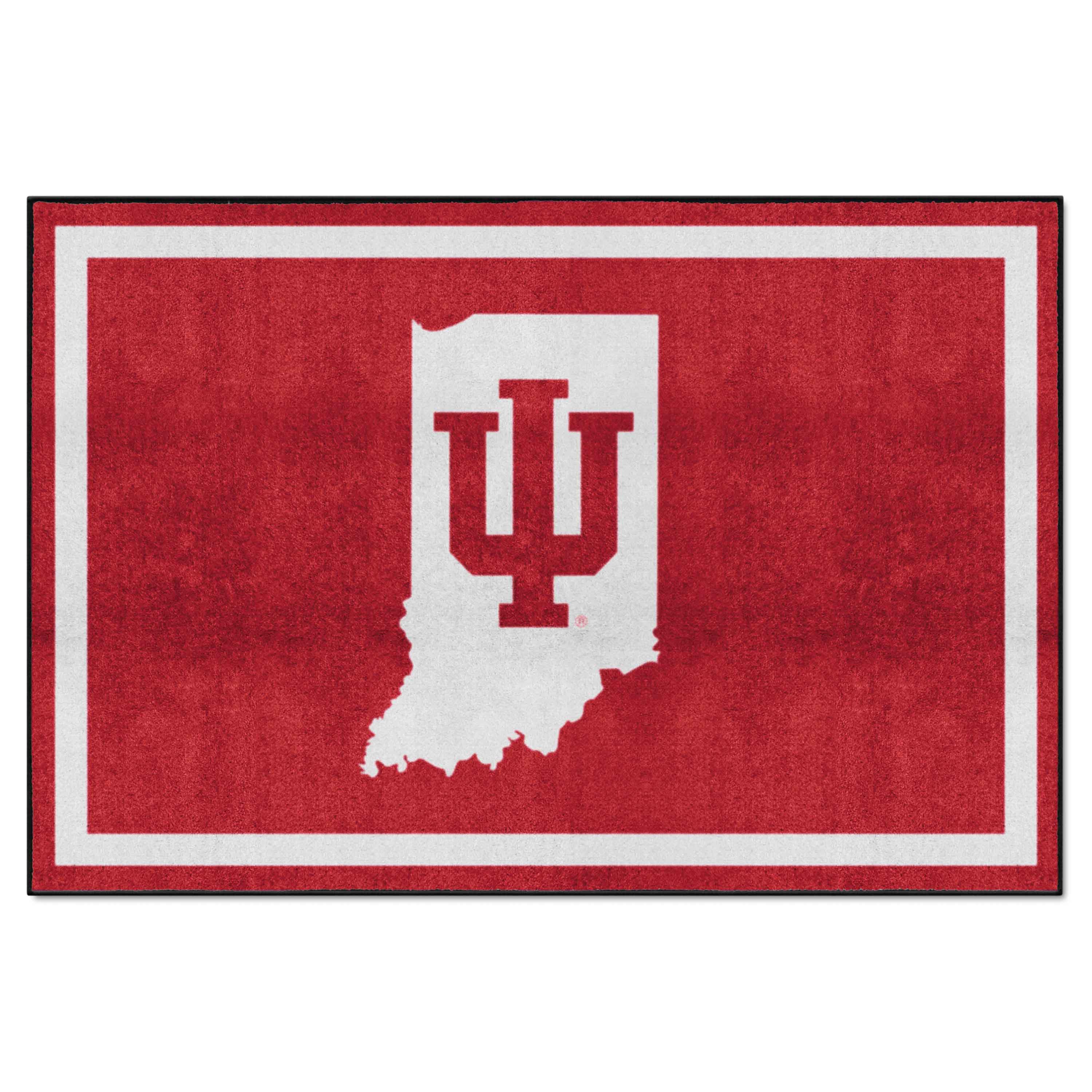 Indiana Hooisers 5ft. x 8 ft. Plush Area Rug - Indiana