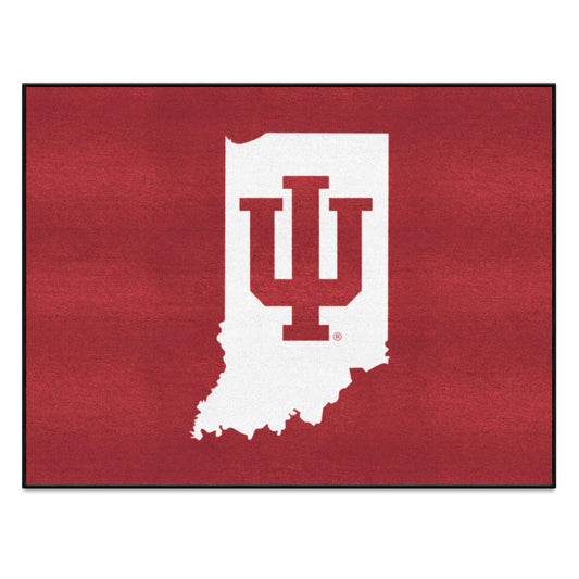Indiana Hooisers All-Star Rug - 34 in. x 42.5 in. - Indiana