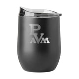 Prairie View A&M GunMetal 16oz Black Powder Curved Beverage
