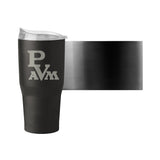 Prairie View A&M GunMetal 30oz Black Powder Coat Tumbler
