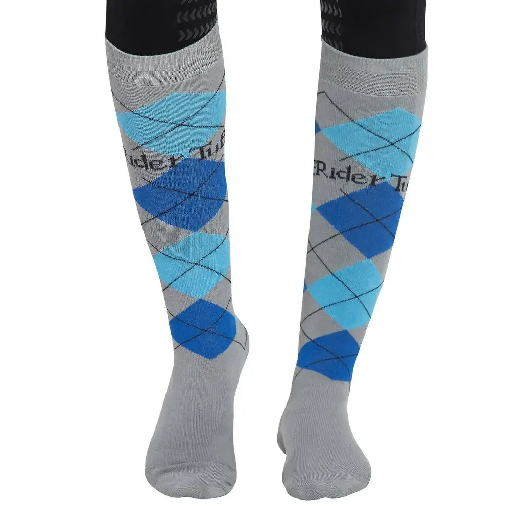 TuffRider Argyle Knee Hi Socks - Breeches.com - Flyclothing LLC